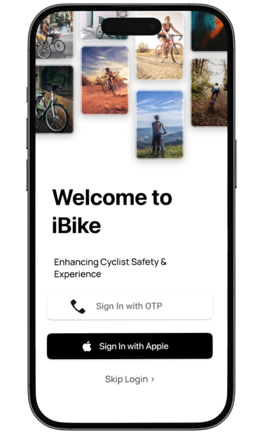 iBike Ride App